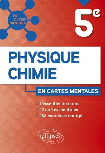  Physique-chimie en cartes mentales 5e  