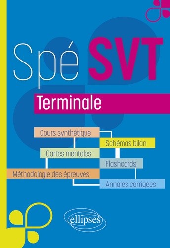  Spé SVT Tle - Cours synthétique et visuel avec flashcards et annales corrigées  