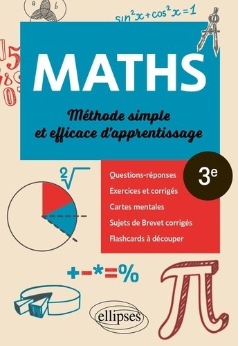  Mathématiques 3e Méthode et flashcards  