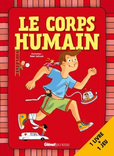  Le corps humain - Contient : 1 livre, 1 plateau de jeu, 1 planche de 18 pions, 2 dés, 50 cartes  
