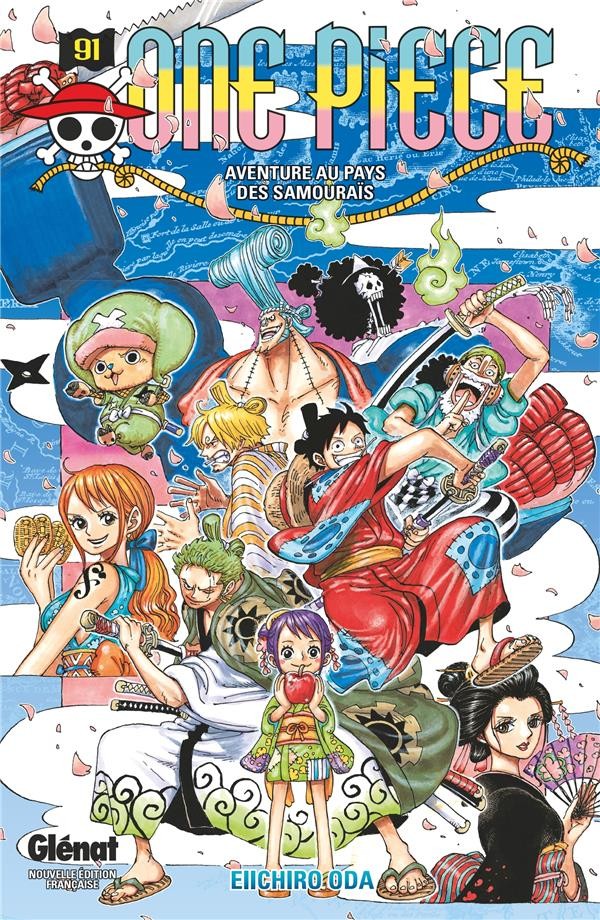 One Piece - édition originale t.91 ; aventure au pays des samouraïs One Piece - édition originale t.91 ; aventure au pays des samouraïs