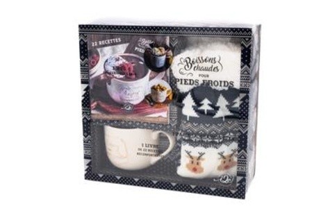  Bien dans mes chaussettes bleues - Boissons chaudes, pour pieds froids  