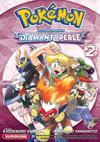  Pokémon Diamant et Perle - La grande aventure Tome 2  