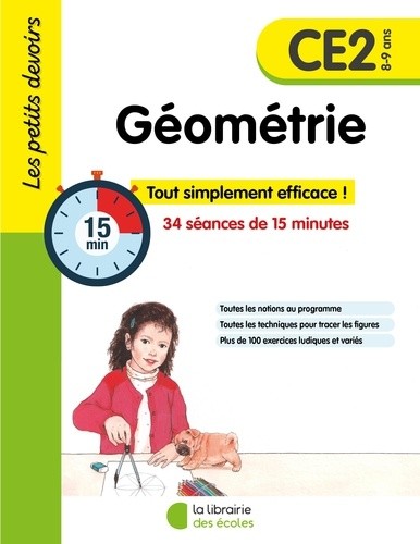  Géométrie CE2 - 34 séances de 15 minutes  