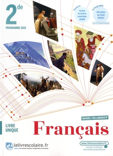  Francais 2de - Manuel de l'élève  