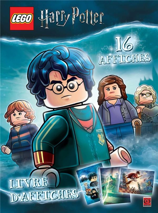 Lego - Harry Potter ; livre d'affiches - Jeunesse - Livre