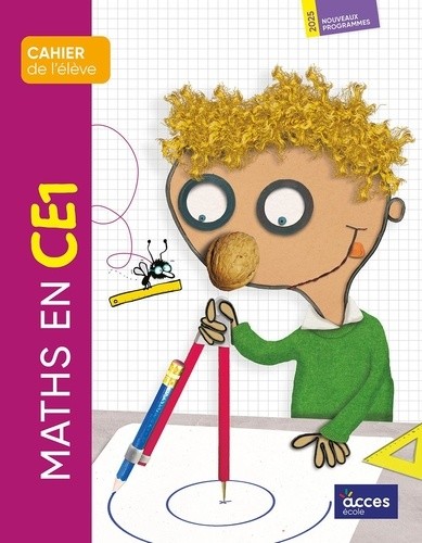  Maths en CE1 - Cahier de l'élève  
