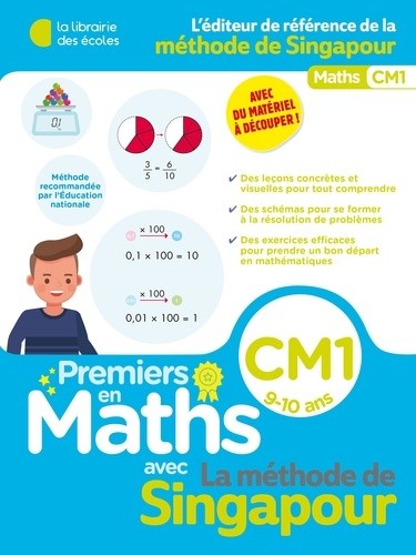  Premiers en maths - Méthode de Singapour CM1 (2025) 