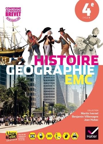  Histoire-Géographie-Enseignement Moral et Civique 4e - Manuel de l'élève  