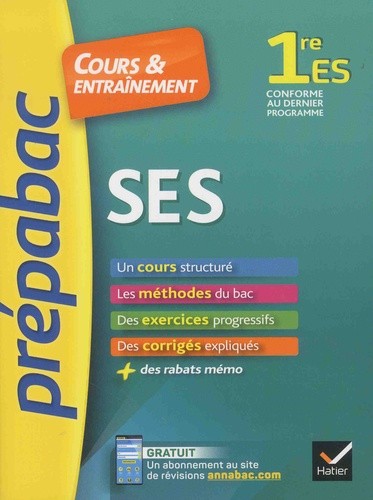 SES 1re ES    SES 1re ES