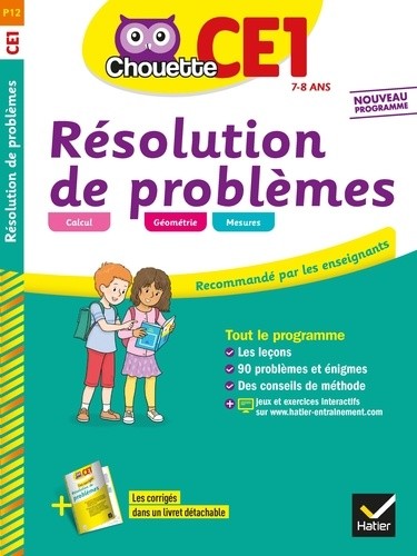  Résolution de problèmes CE1  