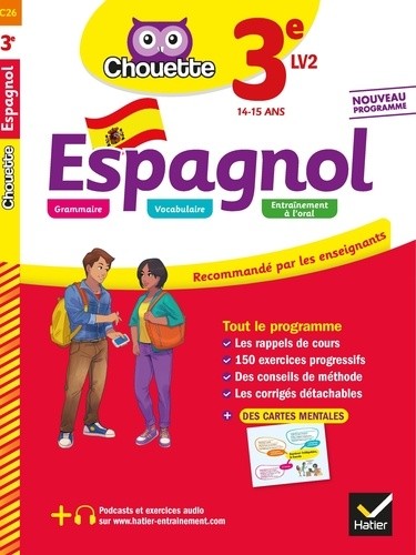  Espagnol 3e LV2  