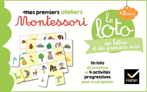  Le loto des lettres et des premiers sons - Un loto de la nature et 4 activités progressives pour s'y préparer 
