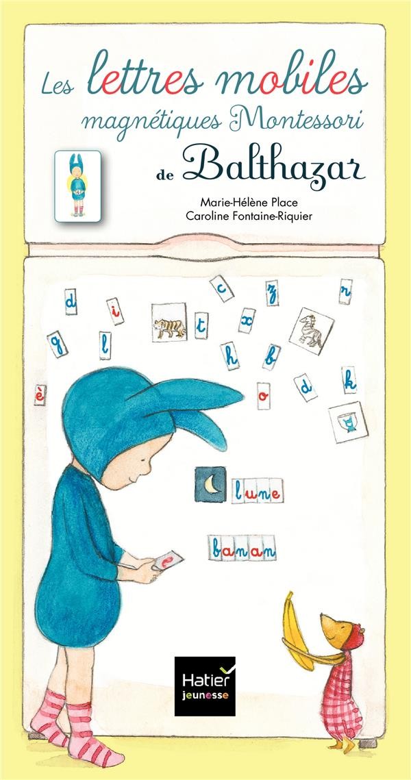  Coffret les lettres mobiles magnétiques Montessori de Balthazar 