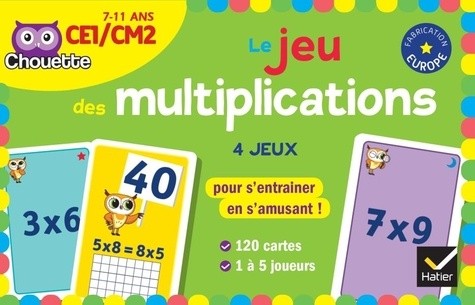  Le jeu des multiplications CE1-CM2 