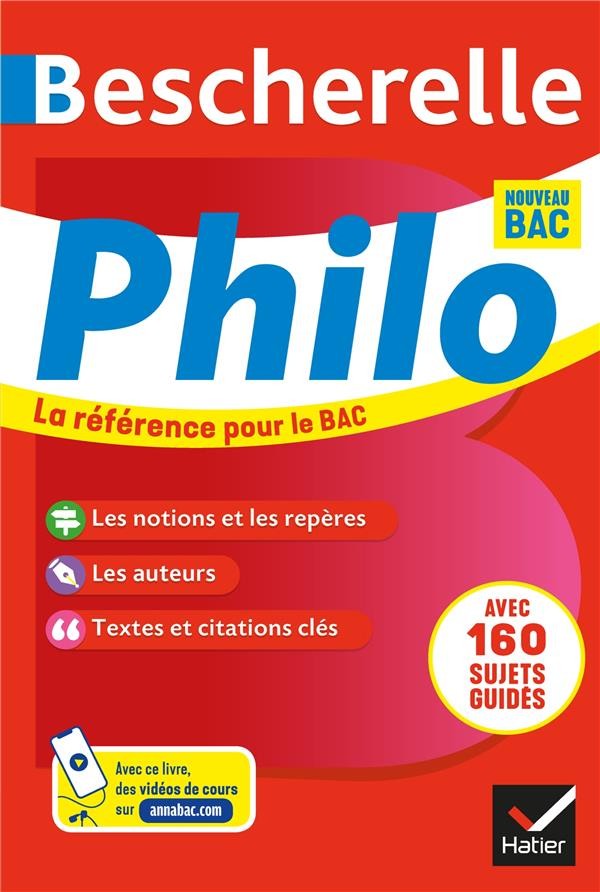  Bescherelle ; philosophie ; terminale (édition 2020/2021) 