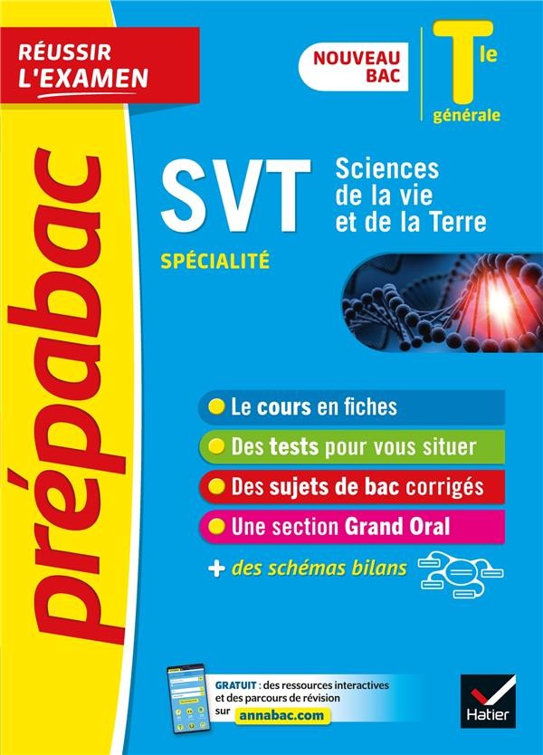 Prépabac réussir l'examen ; SVT ; terminale générale, spécialité (édition 2020/2021)   Prépabac réussir l'examen ; SVT ; terminale générale, spécialité (édition 2020/2021)