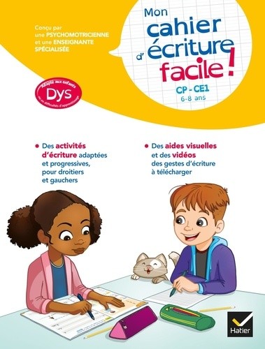  Mon cahier d'écriture facile ! - CP-CE1  