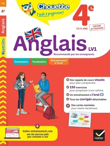  Anglais 4e  