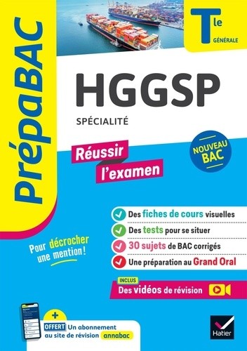  HGGSP Tle générale (spécialité) - Prépabac Réussir l'examen - Bac 2024 - nouveau programme de Terminale 