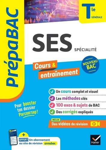 Prépabac SES Tle générale (spécialité) - Bac 2024 - nouveau programme de Terminale Prépabac SES Tle générale (spécialité) - Bac 2024 - nouveau programme de Terminale