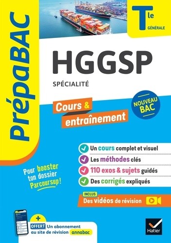  Prépabac HGGSP Tle générale (spécialité) - Bac 2024 - nouveau programme de Terminale 