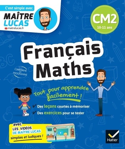  Français et Maths CM2 - cahier de révision et d'entrainement 