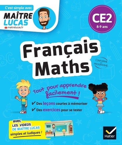  Français et Maths CE2 - cahier de révision et d'entrainement 