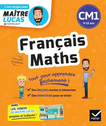  Français et Maths CM1 - cahier de révision et d'entrainement 
