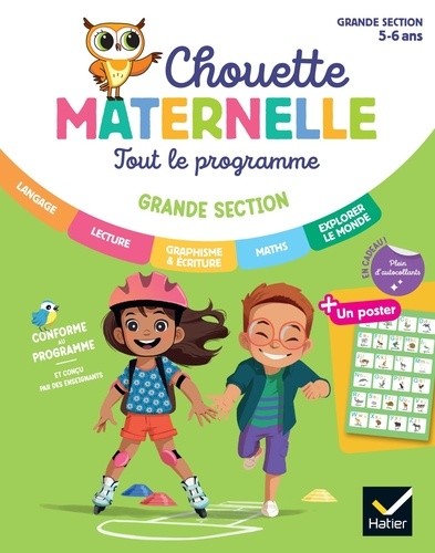  Maternelle Tout le programme GS - 5 ans - Chouette entrainement Tout en un 