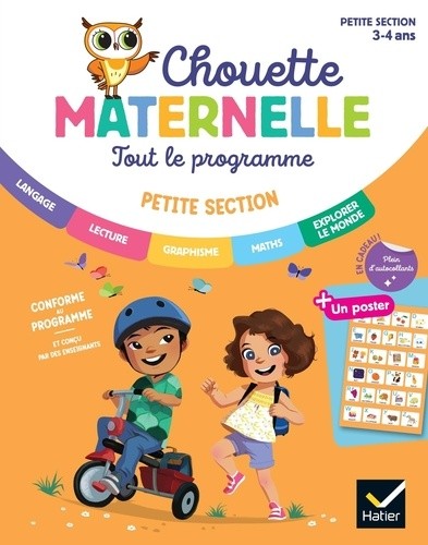  Maternelle Tout le programme PS - 3 ans - Chouette entrainement Tout en un 