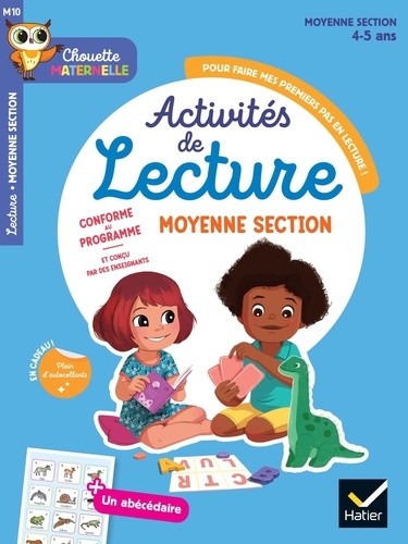  Maternelle Activités de lecture Moyenne Section - 4 ans - Chouette entrainement Par Matière 