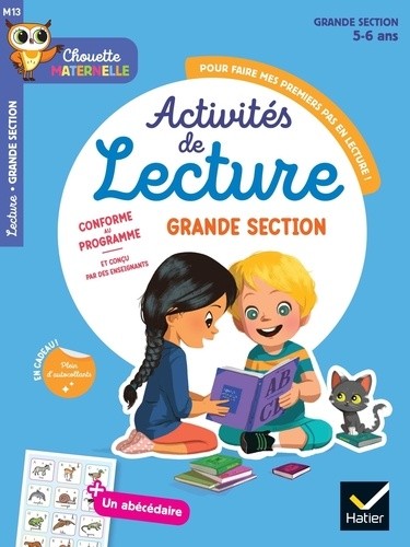  Maternelle Activités de lecture Grande Section - 5 ans - Chouette entrainement Par Matière 