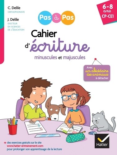  Mon cahier d'écriture minuscules et majuscules  