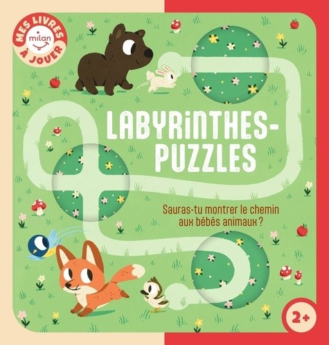  Labyrinthes-puzzles - Sauras-tu aider les bébés animaux ? 