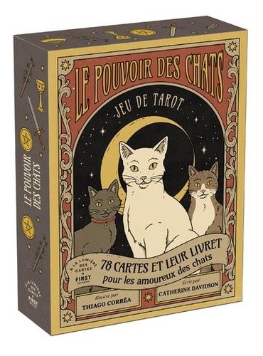 TAROT     LE POUVOIR DES CHATS