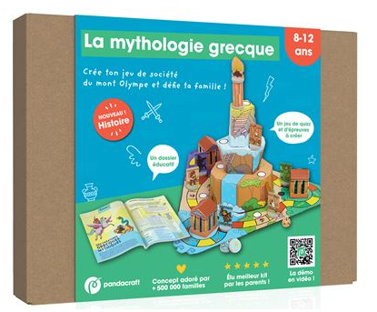 LA MYTHOLOGIE GRECQUE - KIT PANDACRAFT 8-12 ANS
