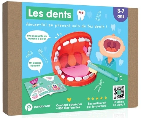  Les dents - kit ludo-éducatif 3-7 ans - Amuse-toi en prenant soin de tes dents ! 