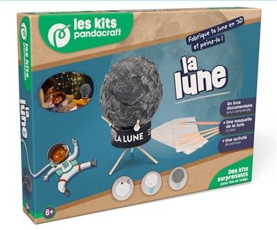 LA LUNE - KIT PANDACRAFT DES 8 ANS