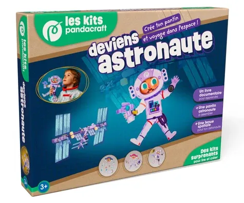 DEVIENS ASTRONAUTE - KIT PANDACRAFT DES 3 ANS