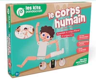 LE CORPS HUMAIN - KIT PANDACRAFT DES 3 ANS