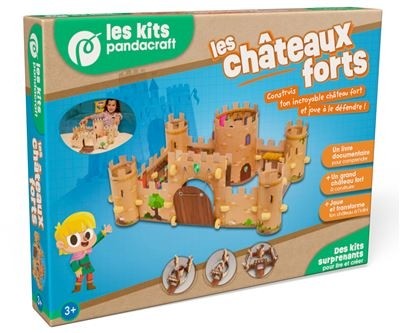 LES CHATEAUX FORTS - KIT PANDACRAFT DES 3 ANS