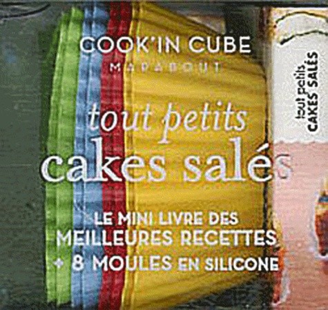  Tout petits cakes salés - Le mini-kit cuisine : 8 moules à mini-muffins en silicone 