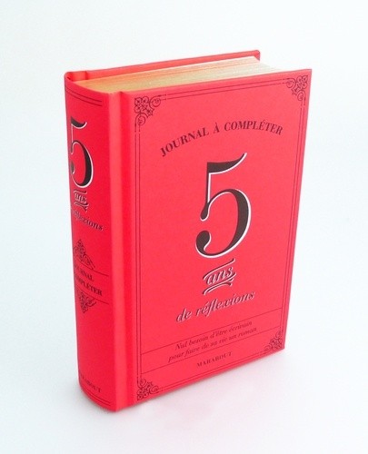  5 ans de réflexions - Journal à compléter 