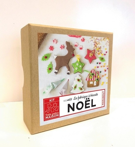  Kit La fabrique à biscuit Noël - Avec 5 emporte-pièces 