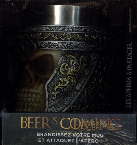 Beer is coming - Coffret avec 1 gros mug et 1 livre de recettes apéro 