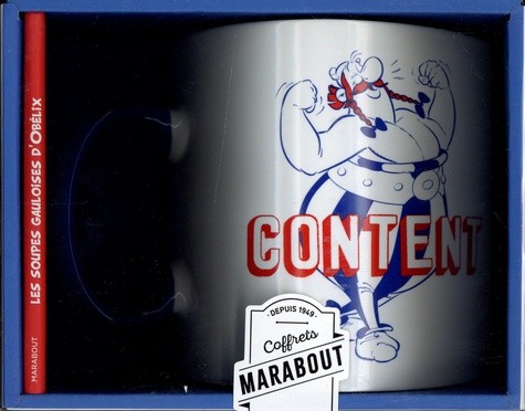 Obelix content/pas content - Coffret avec 1 mug et 1 livre de recettes Obelix content/pas content - Coffret avec 1 mug et 1 livre de recettes