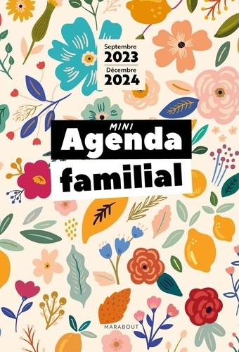  Mini agenda familial 2023-2024  