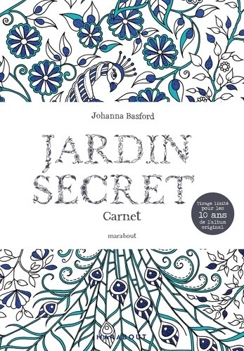  Carnet Jardin secret  