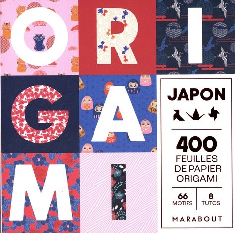  Japon Origami - Pour réaliser 400 pliages  